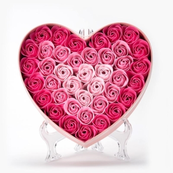 【在庫限り】ハートボックスピンク