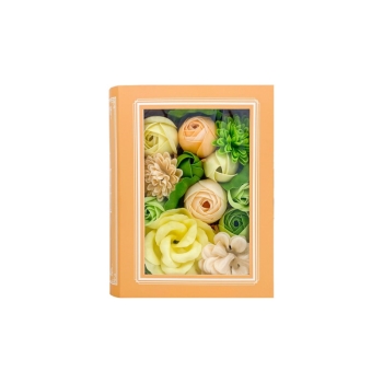 【在庫限り】メルシーブック　イエロー　花の形の入浴剤