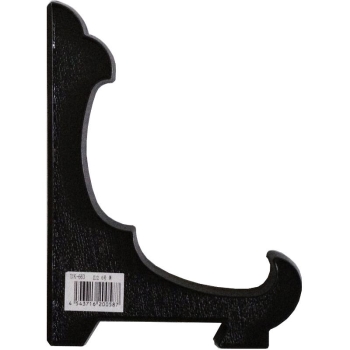 イワタ　額金具　皿タテ　黒　６号