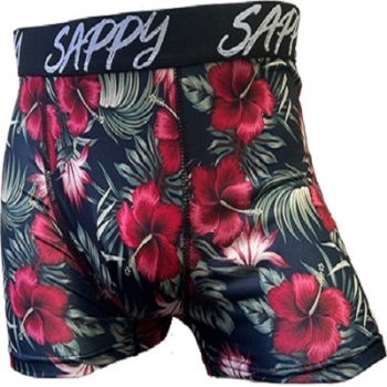 ＳＡＰＰＹ　ハイビスカス柄ボクサーパンツ