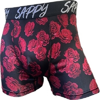 ＳＡＰＰＹ　バラ柄ボクサーパンツ