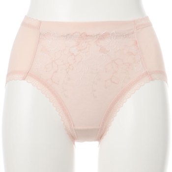 大人美　着やせ　ビューティーブラ　クラシックフラワー柄レースショーツ