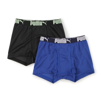 ＰＵＭＡ　男児ハニカムロゴゴムボクサー２枚組