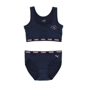 ＰＵＭＡ　女児　ハーフトップ＆ショーツセット