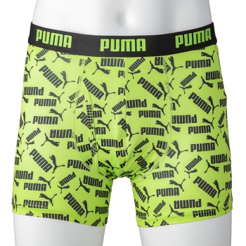 ＰＵＭＡ　ＮＯ．１ロゴ総柄ポリベアボクサーブリーフ