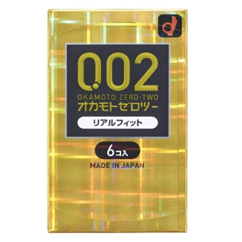 オカモト 0.02リアルフィット 6個入
