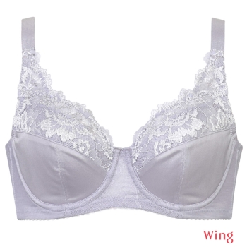 ウイング　バストをしっかり包みこみ背中をなめらかにメイクする「フルカップブラ」