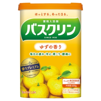 バスクリンゆずの香り600G