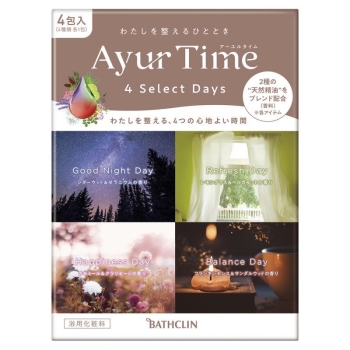 アーユルタイム フォーセレクトデイズ 4包