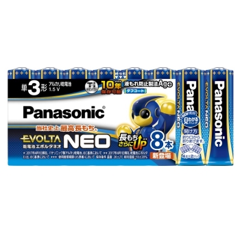 パナソニック エボルタNEO 単3乾電池 8本パック LR6NJ/8SW
