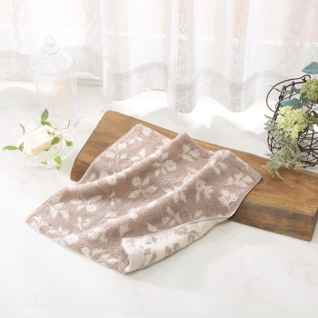 ふんわり・やさしい　ハンドタオル　フラワー　セブンプレミアムライフスタイル