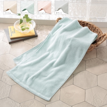 セブンプレミアムライフスタイル　ふんわりスリムバスタオル