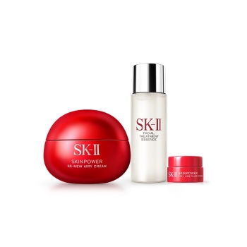 【5点】最新　SK-II エッセンス化粧水3本+スキンパワー クリーム2個 SK-II - 【5点セット】新発売SK-II エッセンス化粧水3本+スキン