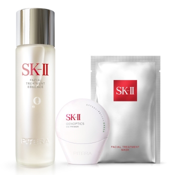 ＳＫ－ＩＩ　フェイシャル　トリートメント　エッセンス　＆　ＣＣプライマーコフレ（ミントグリーン）