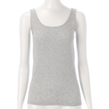 セブンプレミアムライフスタイル　婦人　肌ごこち　オーガニックコットン　タンクトップ