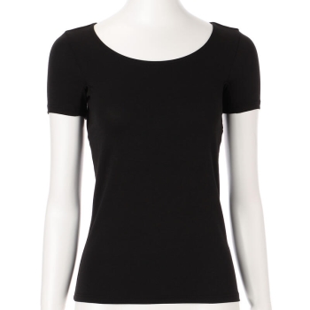 セブンプレミアムライフスタイル　ボディヒーター　ムレにくく暖かい　婦人　脇汗取り付３分袖シャツ