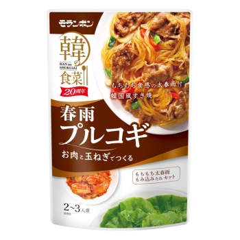 モランボン　韓の食菜春雨プルコギ　１４０ｇ×１０パック