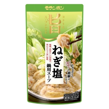 モランボン ねぎ塩鍋用スープ 750g×10パック