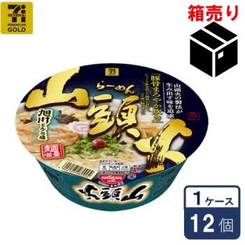 セブンプレミアム ゴールド　山頭火　旭川とんこつ塩　１３３ｇ　１ケース１２個入り