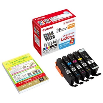 キャノン　ＢＣＩ－３８１＋３８０／５ＭＰ　インクカートリッジ　５色マルチパック
