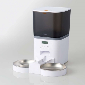 エレコム　ペット用自動給餌器　ホワイト　ＰＥＴ－ＡＦ０２ＷＨ