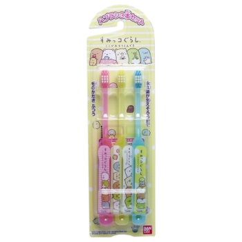 こどもハブラシ3本セット すみっコぐらし