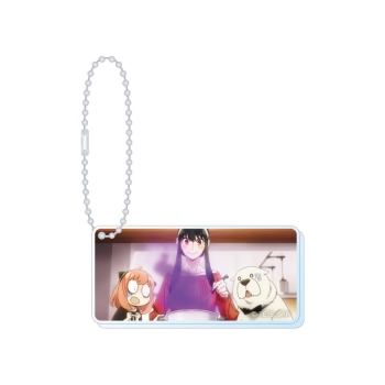 ＳＰＹ×ＦＡＭＩＬＹティザービジュアルアクリルキーホルダーコミカルＶｅｒ．アーニャ＆ヨル＆ボンド