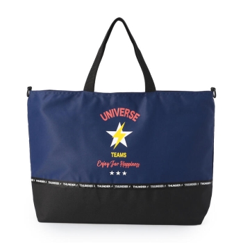 キッズ　イナズマ柄　大型レッスンバッグ