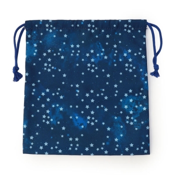 キッズ　スター柄　巾着（中）