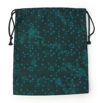 キッズ　スター柄　巾着（大）