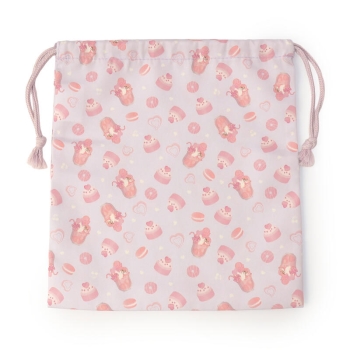 キッズ　スイーツ柄　巾着（中）