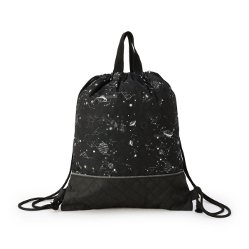 キッズ　スペース柄キルトナップサック