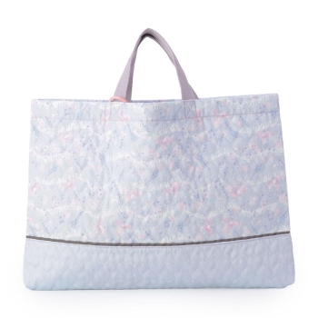 キッズ　メロディー柄　キルトレッスンバッグ