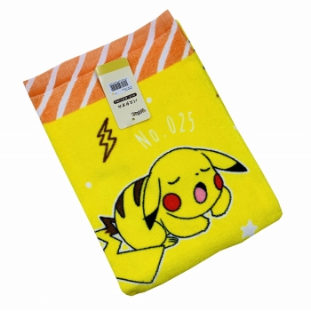 バスタオル　ポケモン　Ｍ４８３１　ピカチュウ