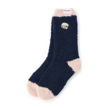 ボディヒーター×スイマー　モールルームソックス　クルー丈