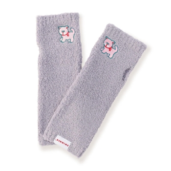 ボディヒーター×スイマー　刺繍モールアームウォーマー