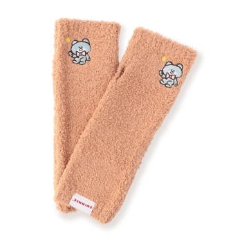 ボディヒーター×スイマー　刺繍モールアームウォーマー