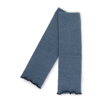 いつもの肌着　綿混　ゆったりのびのびレッグウォーマー　ロング丈