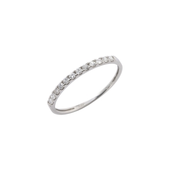 プラチナ950ダイヤリング 0．15ct ＃07: スクール