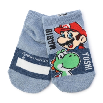 トドラー男児　マリオ　スニーカー丈ソックス