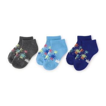 トドラー男児　スキップキッズ　スニーカー丈ソックス３足組