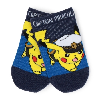 トドラー男児　ポケモン　甲メッシュ　スニーカー丈ソックス