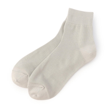 ボディクーラー　レディース　深口メッシュクルー丈ソックス