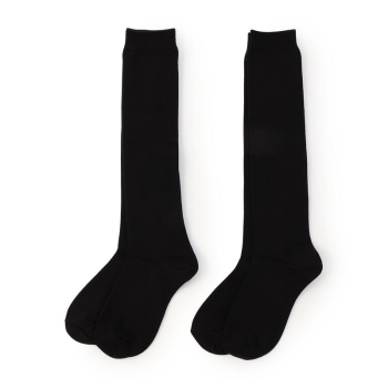 ボディクーラー　レディース　平無地ハイソックス　２足組