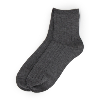 ボディクーラー　レディース　冷感　太リブクルー丈ソックス