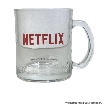 スモール・プラネット　ガラスマグカップ　Ｎｅｔｆｌｉｘ　ロゴ