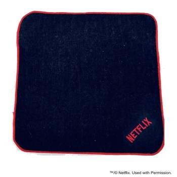 スモール・プラネット　ミニハンカチ　Ｎｅｔｆｌｉｘ　刺繍ロゴ