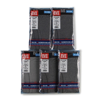 【Ｍサイズのみ】ＢＶＤ　ボクサーブリーフ　５枚入り