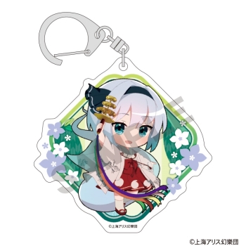 クラックス　東方アクリルキーホルダー　魂魄妖夢　ミニキャラ