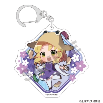 クラックス　東方アクリルキーホルダー　洩矢諏訪子　ミニキャラ